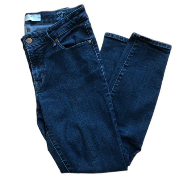 Marc by Marc Jacobs Lola Crop Skinny Jeans Size 28 Dark Wash Stretch - Picture 3 of 8